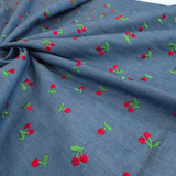 DENIM mittelschwer H 130 cm – BLAU