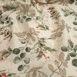 Tissu d'ameublement Jacquard H 140 cm - VOLPINE NATALIZIE/LUREX