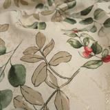 Tissu d'ameublement Jacquard H 140 cm - VOLPINE NATALIZIE/LUREX