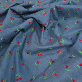 DENIM mittelschwer H 130 cm – BLAU