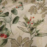 Tissu d'ameublement Jacquard H 140 cm - VOLPINE NATALIZIE/LUREX