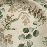 Tissu d'ameublement Jacquard H 140 cm - VOLPINE NATALIZIE/LUREX
