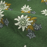 Tessuto Arredo Gobelin H 280 cm - STELLE ALPINE/VERDE