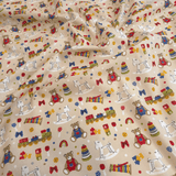 Tissu coton - GRANCHIETTI H 140 cm