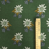 Tessuto Arredo Gobelin H 280 cm - STELLE ALPINE/VERDE