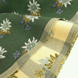 Tessuto Arredo Gobelin H 280 cm - STELLE ALPINE/VERDE