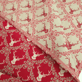 Tessuto Arredo Gobelin H 280 cm - CERVO REGALE/ROSSO