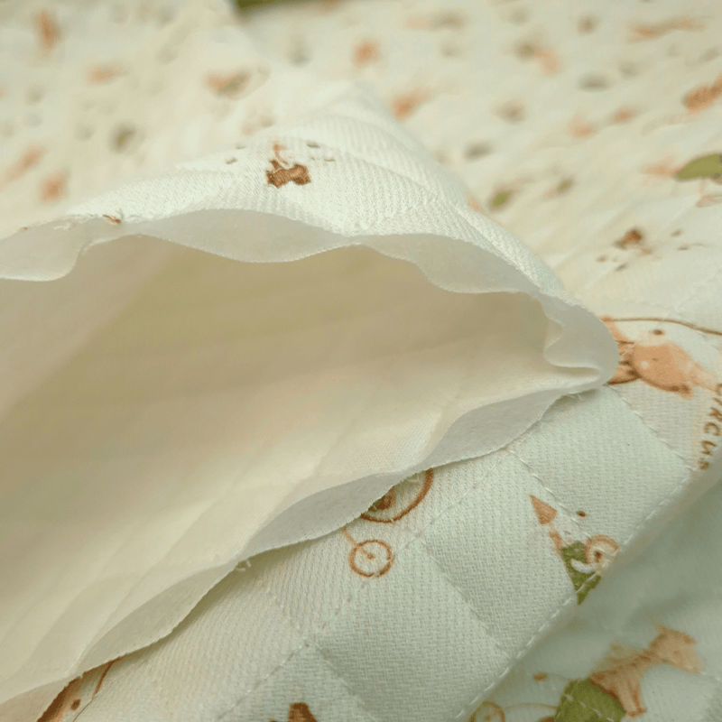 Matelassé en coton piqué H 140 cm - BLANC BLANC