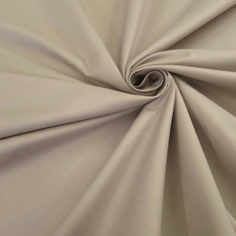 Cotone Percalle H 310 cm - TORTORA CHIARO