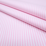 Baumwoll-POPELINE-Stoff H 150 cm – ROSA STREIFEN