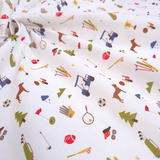 Tissu coton - SPORT - coupe minimum ou multiples de 25 x 150 cm