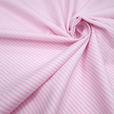 Baumwoll-POPELINE-Stoff H 150 cm – ROSA STREIFEN