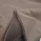 Fausse fourrure côtelée H 140 cm - CRÈME