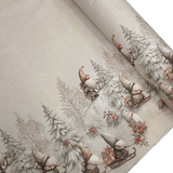 Tissu à affaissement H 160 cm - CHAMPIGNONS