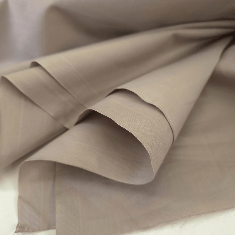 Cotone Percalle H 310 cm - TORTORA CHIARO