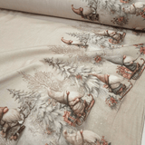 Tissu à affaissement H 160 cm - CHAMPIGNONS