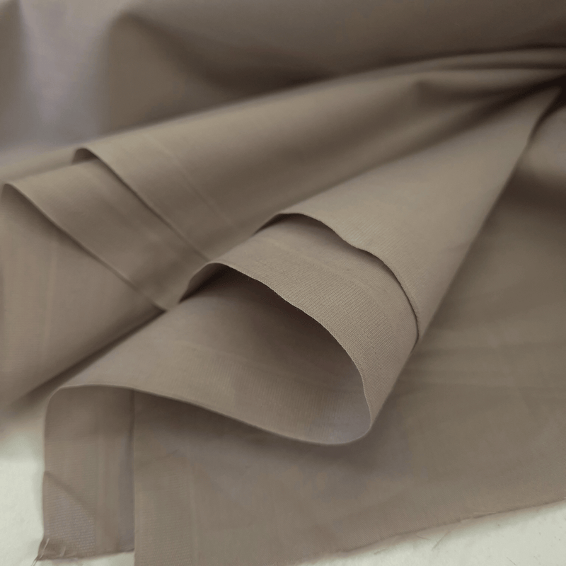 Cotone Percalle H 310 cm - TORTORA SCURO
