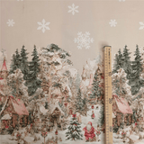 Tissu à affaissement H 160 cm - CHAMPIGNONS