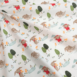Tissu coton - GRANCHIETTI H 140 cm