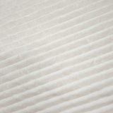 Fausse fourrure côtelée H 140 cm - CRÈME