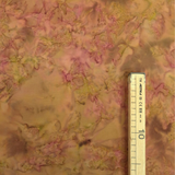 Cotone Americano Batik H 110 cm - SFUMATURE VERDE/VIOLA