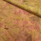 Cotone Americano Batik H 110 cm - SFUMATURE VERDE/VIOLA