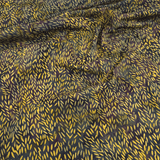 Cotone Americano Batik H 110 cm - FANTASIA GIALLO