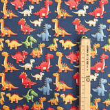 Tissu en coton numérique - OEUFS ET LAPIN DE PÂQUES 2 - coupe minimum ou multiples de 25 x 150 cm