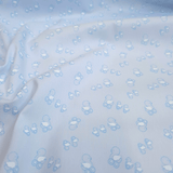 Piquet millerighe H 150 cm - MINI PAPERELLE/AZZURRO