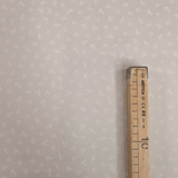 Piquet de coton H 150 cm - LETTRES BEIGES