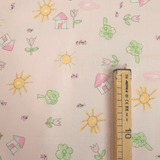 Tissu coton - GRANCHIETTI H 140 cm