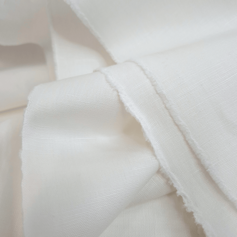 Misto Lino/Cotone H 310 cm - BIANCO