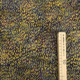 Cotone Americano Batik H 110 cm - FANTASIA GIALLO