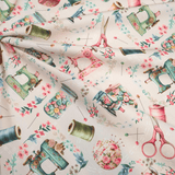 Panama Digital Fund Cotton – TROPICAL – Mindestschnitt oder Vielfaches von 25 x 280 cm