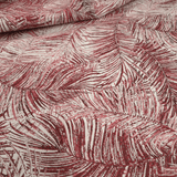 Tessuto Arredo Jacquard H 140 cm - FOLIAGE BORDEAUX