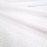 Piquet millerighe H 150 cm - POIS VERDI FONDO BIANCO