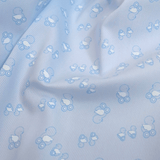 Piquet millerighe H 150 cm - MINI PAPERELLE/AZZURRO