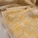 Tissu d'ameublement Jacquard H 140 cm - FUCHSIA HEXAGON STAR