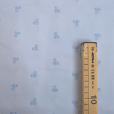 Piquet millerighe H 150 cm - COORDINATO FIOCCHETTI RICAMATI