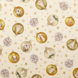 Cotone Natale H 145 cm - MAGIA NELLE SFERE/PANNA