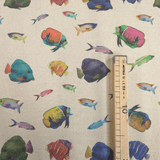 Cotone Stampa Digitale H 135/140 cm - PESCI