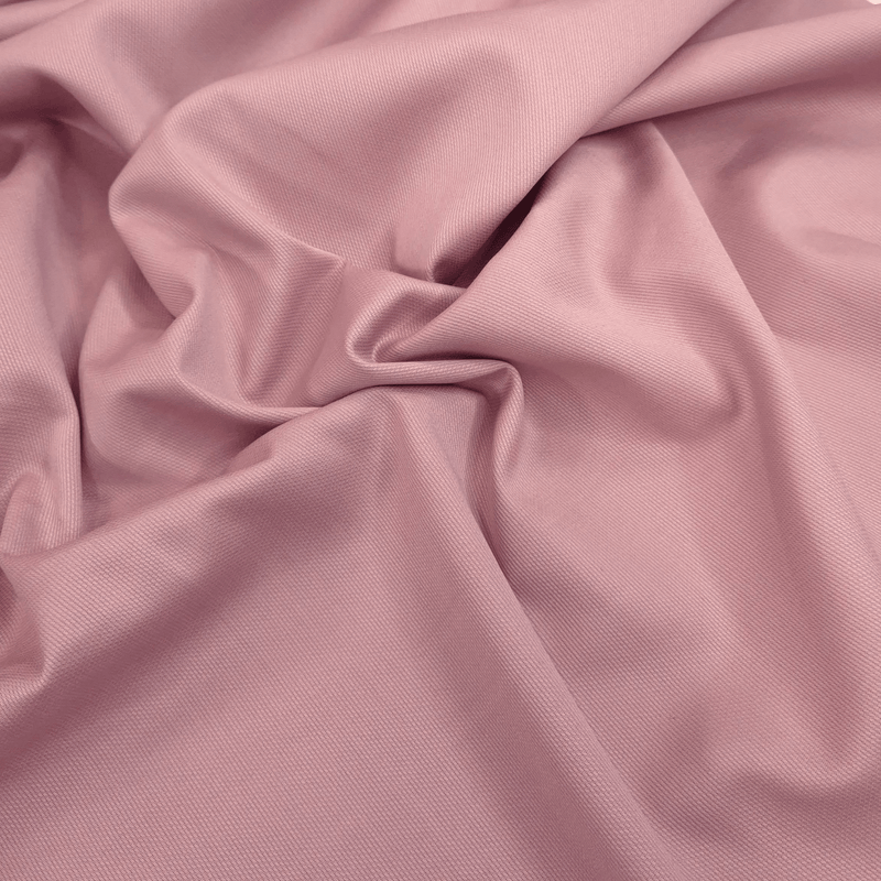Piquet millerighe H 150 cm - COORDINATO ROSA ANTICO