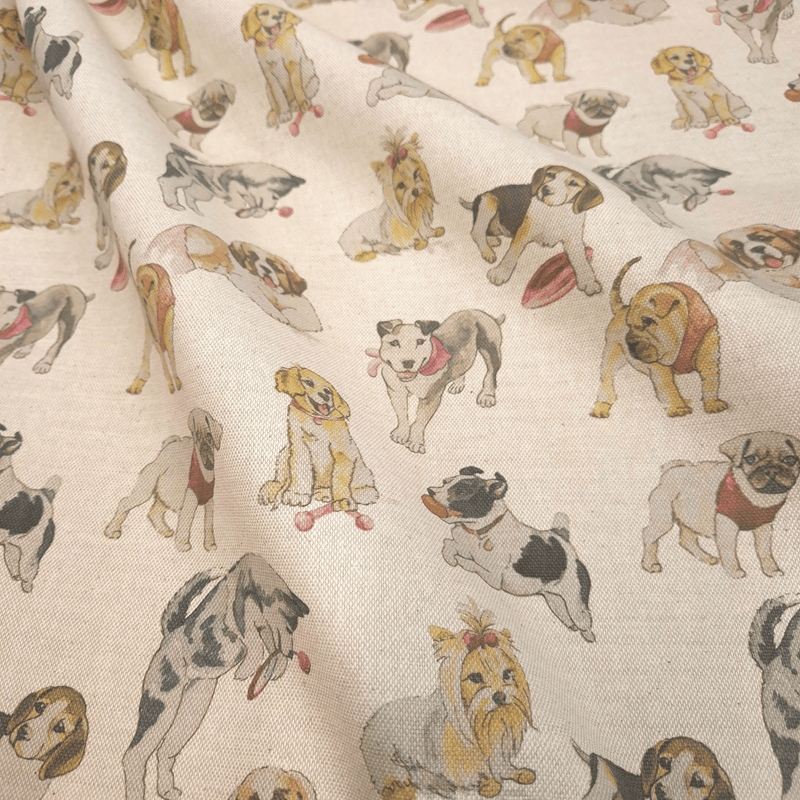 Cotone Stampa Digitale H 135/140 cm - CANI