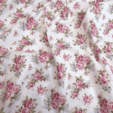 Cotone Fondo Panama H 280 cm - ROSELLINE/BIANCO