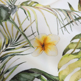 Tessuto no stiro H 160 cm - TROPICAL FRANGIPANE