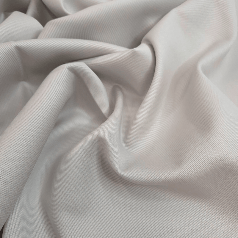 Piquet de coton H 150 cm - COULEUR UNI IVOIRE
