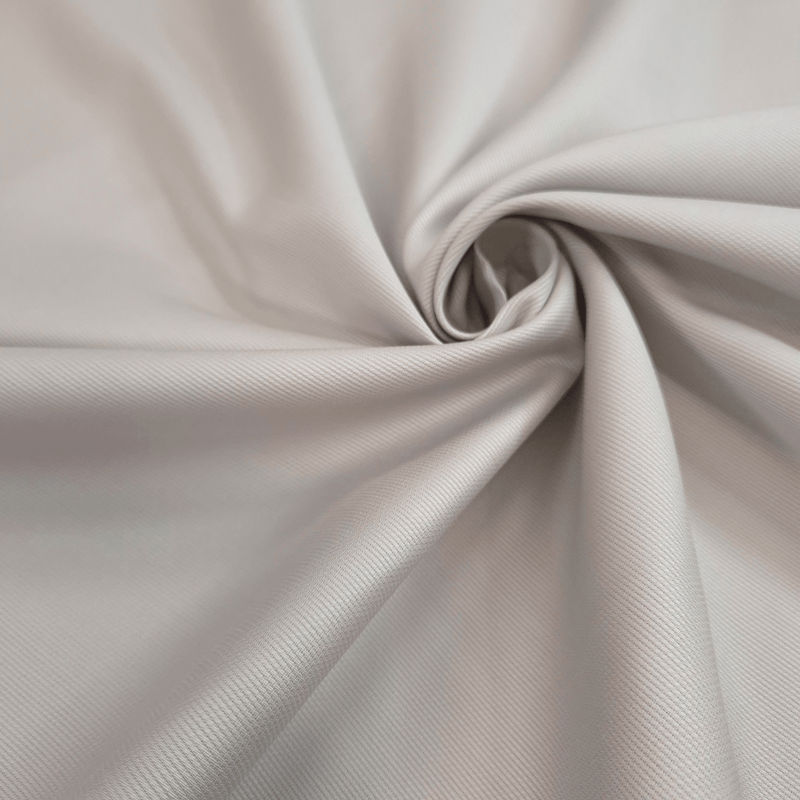 Piquet de coton H 150 cm - COULEUR UNI IVOIRE