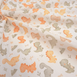Tessuto Cotone "Collezione Baby Wonderland" H 145 cm - BABY DINOSAURI
