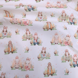 Tessuto Cotone H 140 cm - AMICI CONIGLIETTI