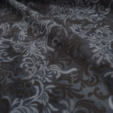 Tessuto Cotone H 280 cm - FANTASIA NERO/GRIGIO